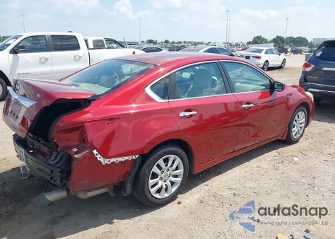 2015 Nissan Altima 2.5 S из США, поврежденный, VIN 1N4AL3AP4FN394709